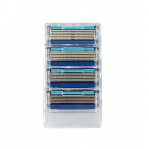 Recambio <span class=keywords><strong>de</strong></span> Cartuchos <span class=keywords><strong>de</strong></span> <span class=keywords><strong>Cuchillas</strong></span> <span class=keywords><strong>de</strong></span> <span class=keywords><strong>Afeitar</strong></span> Compatibles con <span class=keywords><strong>Gillette</strong></span> <span class=keywords><strong>Fusion</strong></span> <span class=keywords><strong>5</strong></span> y <span class=keywords><strong>Gillette</strong></span> <span class=keywords><strong>Fusion</strong></span> <span class=keywords><strong>ProGlide</strong></span> <span class=keywords><strong>de</strong></span> <span class=keywords><strong>5</strong></span> y 6 Capas para Hombres, para Afeitado en Húmedo - Product Image 1