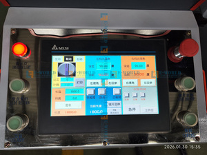 Scie de découpe de précision CNC à double tête avec moteur PLC, angle variable de 30 à 150 degrés, <span class=keywords><strong>prix</strong></span> usine, pour PVC/<span class=keywords><strong>aluminium</strong></span>/UPVC - Product Image 6