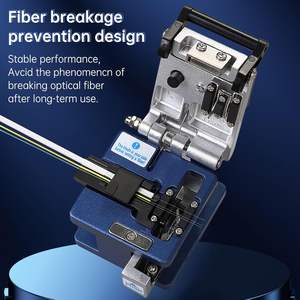 Probador de medidor de potencia óptica 10G Tasa DE DATOS Kit de limpieza de terminación de fibra óptica VFL Cable Cleaver Multi-Tool Set utilizado para <span class=keywords><strong>PON</strong></span> WIFI - Product Image 4