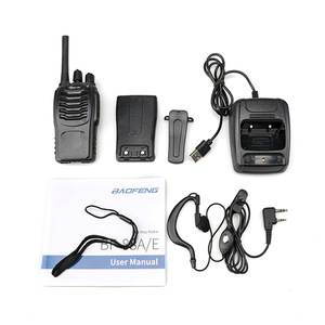 Walkie Talkie Baofeng <span class=keywords><strong>Radio</strong></span> bidireccional de dos vías con cargador USB 0,5 W Licencia gratuita <span class=keywords><strong>FRS</strong></span> para EE. UU. UHF Cb <span class=keywords><strong>Radio</strong></span> - Product Image 4