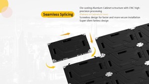 Schermo a LED per interni Premium 600x337.5mm impermeabile HD GOB con tecnologia Digital Signage schede <span class=keywords><strong>Video</strong></span> da parete per la grafica del negozio al dettaglio - Product Image 3