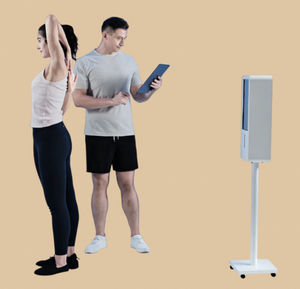 Appareil d'analyse corporelle intelligent en alliage d'aluminium alimenté par l'IA Bodydot Fitness pour la salle de sport et la maison, analyse complète de la posture corporelle, suivi - Product Image 3