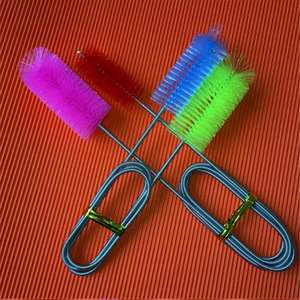 Ekonomis 2 Meter akuarium nilon tabung pembersih pipa industri & DIY kelas Musim Semi sikat dengan poliester bulu OEM disesuaikan - Product Image 4