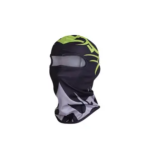Hot Cycling Mask Balaclava Hoodie Flying Tiger Head Cover Outdoor Sports Quick-drying mesh in summer Windproof Sunscreen Mask