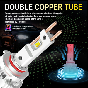 Gview G18w 9005 9006 Ứng Dụng Điều Khiển <span class=keywords><strong>LED</strong></span> Đèn Pha Chuyển Đổi Kit Với Turbo Quạt Làm Mát Canbus Sẵn Sàng Hàng Không Nhôm Cơ Thể - Product Image 5