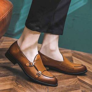 Chaussures Rétro Homme Grande Taille – Élégantes, Confortables et Respirantes pour la Marche, le Travail et les Mariages – en Cuir Souple à Bout Pointu - Product Image 3