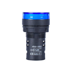 Luz indicadora de plástico de 22 mm. La construcción sellada evita la entrada de polvo y humedad para mayor fiabilidad. - Product Image 5