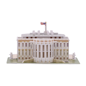 Kit <span class=keywords><strong>de</strong></span> bricolage, puzzles 3D, <span class=keywords><strong>Maison</strong></span> Blanche américaine, puzzles 3D, architecture mondiale célèbre, construction <span class=keywords><strong>de</strong></span> bâtiments, modèle 3D, jouet cadeau - Product Image 4