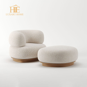 Ensemble de canapés <span class=keywords><strong>Brasilia</strong></span> en tissu minimaliste italien, base en bois de frêne, canapé moderne sur mesure pour salon, chaise longue, canapé séparé - Product Image 3