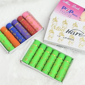 Set di 6 Rossetti Enchantress che Cambiano Colore, al Carotene e Rosa Blu, Idratanti e Termosensibili, 3,5g per Confezione - Product Image 6
