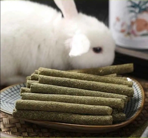 Chinchilla guinea lợn MOL Stick chất xơ cao Snack hamster thực phẩm Pet thỏ Timothy Stick Bunny MOL khối - Product Image 6