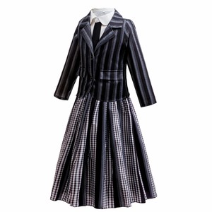 Disfraces de Wednesday de TV y Cine en Oferta, Vestidos de Cosplay para Niñas, Trajes de Fiesta para Niños - Product Image 3