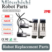 Kit de servo-moteur pour robot industriel MITSUBISHI HC-KFS73 MR-J2S-70A, kit de servo-moteur haute précision, rapide, stable, anti-interférences, robuste