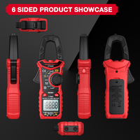 HABOTEST HT206 Digital Clamp Meter DC/AC Arus 600A Multimeter 1000V 50/60Hz Pengukur Kapasitansi dan Tegangan