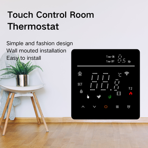 Climatiseur Modbus <span class=keywords><strong>Thermostat</strong></span> Smart Alexa <span class=keywords><strong>Thermostat</strong></span> de <span class=keywords><strong>climatisation</strong></span> Hvac Fan Coil Smart Wifi <span class=keywords><strong>Thermostat</strong></span> d'ambiance numérique - Product Image 4