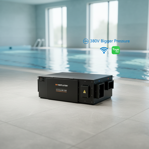 Unidad de Recuperación de Calor de Techo ERV de 380v <span class=keywords><strong>para</strong></span> Escuelas y Universidades, 1500m³/h, Bajo Ruido, Alta Presión, Filtro H13 <span class=keywords><strong>para</strong></span> la Calidad del Aire en el Aula - Product Image 1
