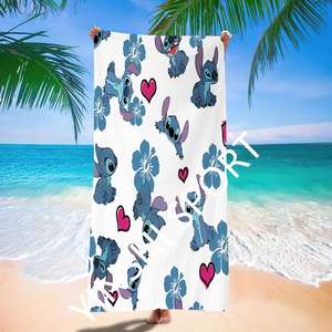 Vente chaude personnalisé points serviette de plage enfants nager serviettes de bain pour enfants émission de télévision cadeau pour garçons filles - Product Image 6