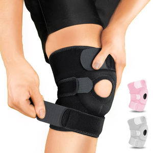 Soutien de <span class=keywords><strong>Tendon</strong></span> par Compression ajustable pour hommes et femmes, attelle pour le genou, le récupération, les blessures, l'arthrite, la course, l'entraînement de la course - Product Image 4
