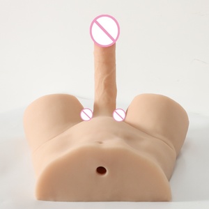 Precio de Fábrica al por Mayor: Muñeca Realista para Masturbación Femenina, Juguetes Sexuales para Mujeres y Gays, Torso Masculino de Medio Cuerpo con Dildo Grande, Juguetes para Mujer - Product Image 2
