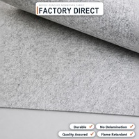 Rouleau de feutre non tissé aiguilleté industriel, épaisseur, largeur et grammage personnalisés pour l'intérieur automobile