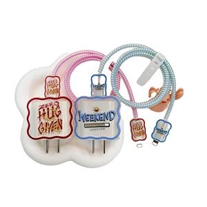 Le modèle wave convient à la tête de charge Xiaomi 67w housse de protection 33w ensemble de charge rapide Honor 120w câble clip câble de données - Product Image 1