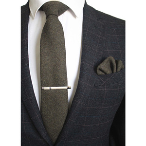 <span class=keywords><strong>Cravate</strong></span> <span class=keywords><strong>en</strong></span> laine de 8 cm à motif écossais uni pour homme, ensemble <span class=keywords><strong>cravate</strong></span> et pochette <span class=keywords><strong>en</strong></span> <span class=keywords><strong>cachemire</strong></span> - Product Image 2