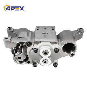 Pièces de moteur de machines d'excavation APEX de qualité fiable, 4N8734 161-4113 Pompe à huile pour chargeuse sur pneus 980H, moteur C15 C16 C18 - Product Image 1