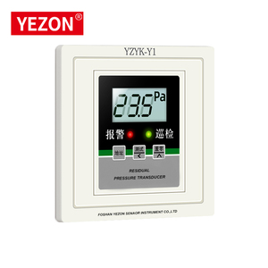 Cảm biến áp suất khác biệt ± 100PA 250PA Độ chính xác cao LED hiển thị đầu Dò áp suất chênh lệch không khí <span class=keywords><strong>86</strong></span> Bộ điều khiển áp suất - Product Image 6