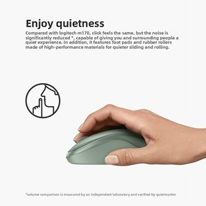 <span class=keywords><strong>Logitech</strong></span> ดั้งเดิมเมาส์ไร้สาย <span class=keywords><strong>M221</strong></span> 2.4GHz 1000dpi ออปติคอลเม้าส์ไร้สายสำนักงาน3ปุ่มพร้อมคลิกเงียบ - Product Image 3