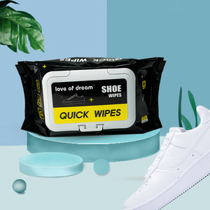 Eco Vriendelijke Custom Oem Fabriek Alcohol Gratis Schoen Sneaker Schoonmaken Schoenen Natte Doekjes Weefsel - Product Image 1