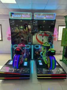 Console de jeu d'arcade de course de motos sportive à deux joueurs avec garantie d'un an, à monnayeur pour centres de divertissement - Product Image 2