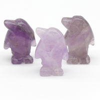Petite Pierre d'Agate Naturelle Sculptée en Forme d'Animal Coloré pour Bijoux DIY et Artisanat en Cristal