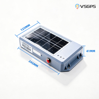 Traceur GPS Professionnel pour Logistique, Alimenté par Énergie Solaire, 20000 mAh, GPS Beidou GLONASS, Étanche IP68, pour Positionnement de Navires de Fret