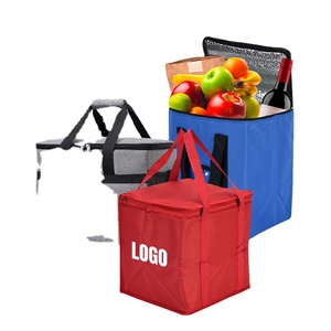 Free Sample Insulated Cooler <b>Bag</b> Portable with Logo <b>Black</b> Blank Cooler <b>Lunch</b> <b>Bag</b> for Food Reusable Thermal Insulated Cooler <b>Bag</b> - Product Image 1