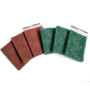 Tampon à récurer industriel Sky Eagle 8698, tampon abrasif à fibres grossières pour le nettoyage des casseroles et des poêles, feuilles de tissu de nettoyage - Product Image 5