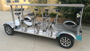 2025 multifunción mejor coche eléctrico de 13 asientos para turismo para el servicio de transporte de resorts y camión de cerveza de fiesta de amigos - Product Image 5
