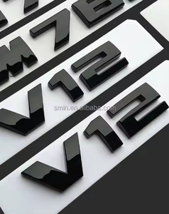 Emblème de coffre M135i M140i M235i M240i M340i M530i M540i M550i <span class=keywords><strong>M550d</strong></span> M730Li M740Li M750Li M750Li M760Li V12 ABS pour <span class=keywords><strong>BMW</strong></span> - Product Image 3