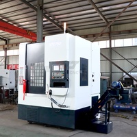 Tour vertical CNC à haute rigidité WOJIE VTC750 pour l'usinage de pièces à disques et à brides
