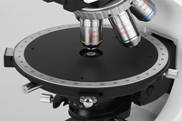 LED Trinocular Transmitted Polarizing Microscope for Geological Analysis