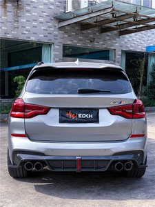 Kit de Carrocería de Fibra de Carbono para BMW X3 X4 F97 F98, Estilo Caber, Alerón Delantero, Difusor, Faldones Laterales - Product Image 6