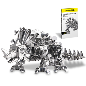 Robotime — Kits de modèle STEGO THE dinosaure, <span class=keywords><strong>Puzzle</strong></span> en métal <span class=keywords><strong>3D</strong></span> pour adultes et adolescents - Product Image 3