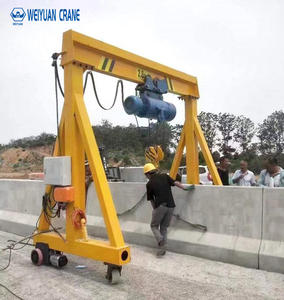 رافعة جسرية متحركة من الألومنيوم بسعر رخيص، سعة 2.5 طن و3 طن و5 طن و7.5 طن، رافعة صغيرة قابلة للتعديل - Product Image 6