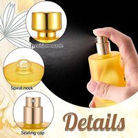Vente en gros de flacons vaporisateurs de parfum de voyage vides, ronds, noirs, polyvalents, de 50 ml, rechargeables, pour les distributeurs professionnels