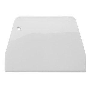 Raschietto per decorazioni, strumento raschietto in plastica bianca per vetro e superfici - Product Image 1