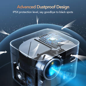 <span class=keywords><strong>Projecteur</strong></span> domestique U11 1080P avec Android YOUTUBE 450 ANSI LUMEN WiFi 6 et BT Beamer Proyector - Product Image 2