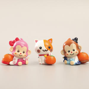 Superventas animal pastel hecho a mano exhibición decoración pastel de plástico Juguetes - Product Image 4