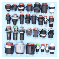 Self-locking (holding),1NC 1NO 24V 220V 380V Push Button Switch 22mm High Head Control with LED Momentary Reset IP67 Waterproof