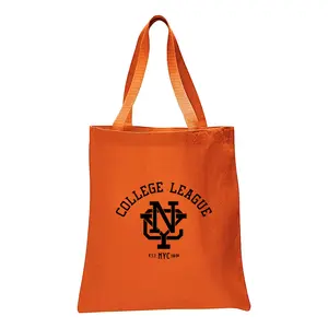 KAISEN Custom Printed Canvas Tote Bags Natural Color Organic Recycle Bag Nature Canvas Tote Bag Cotton