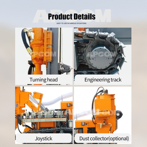 Bohrloch bohrmaschine Minen bohr gerät ZEGA 412B Vialvv Spreng loch Kleine Minen bohr anlage DTH-Ausrüstung Maschine für den Bergbau - Product Image 4