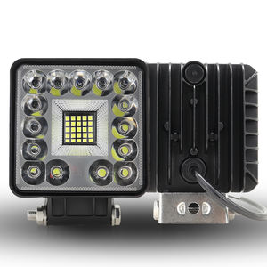 High Quality 4x4 Inch 40w Driving Work Light 12-24V White Spot Flood 40smd 4inch Square Car Led Work Light 12v for Universal - Product Image 3